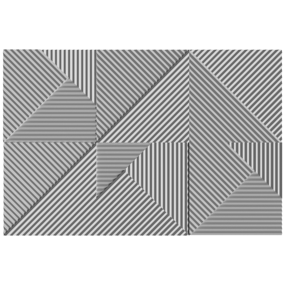 3D панель Филдс, 1800х1200х23мм 3D панель Филдс, 1800х1200х23мм