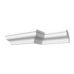 Гладкотянутый карниз Кт-112, 40Hx40мм