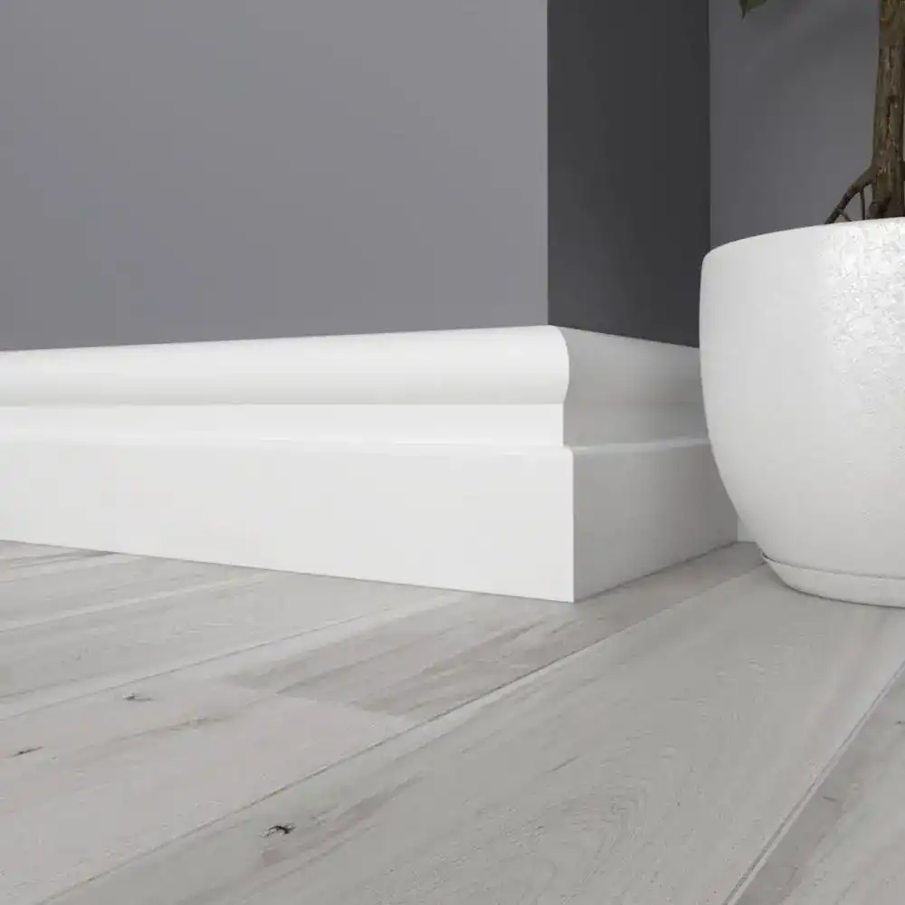 Плинтус Ultrawood Base 0010 (2440 x 127 x 25 мм.) Плинтус Ultrawood Base 0010 (2440 x 127 x 25 мм.)
