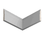 Плинтус Ultrawood Base 0022 i (2000 x 80 x 12 мм.)
