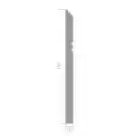 Плинтус Ultrawood Base 5381 i (2000 x 150 x 10 мм.)