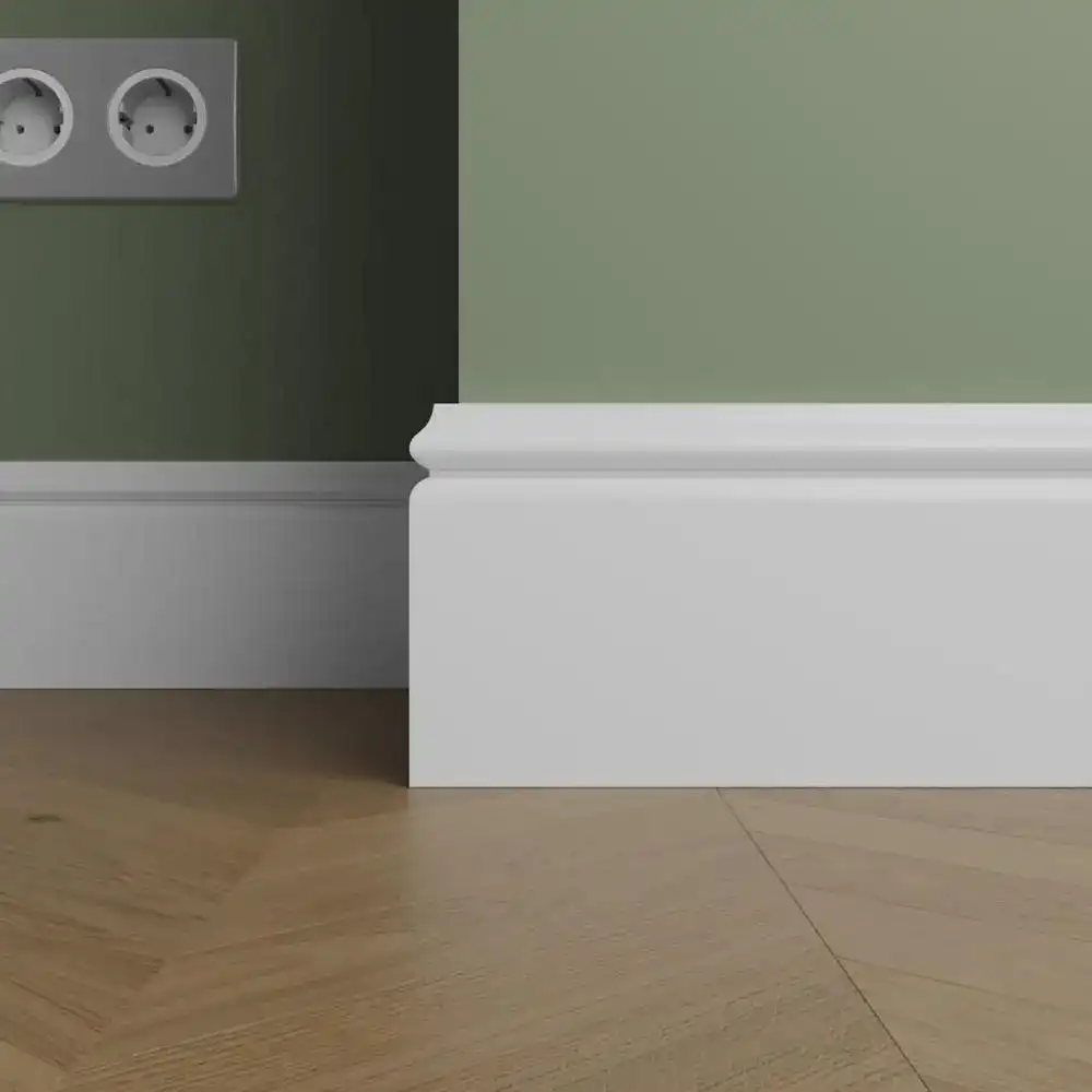 Плинтус Ultrawood Base 5501 W (2440 x 100 x 12 мм.) Плинтус Ultrawood Base 5501 W (2440 x 100 x 12 мм.)