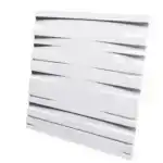Гипсовая 3D панель BRASH platinum матовое покрытие МM-0083