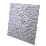 Гипсовая 3D панель EX-MACHINA A M-0045