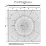 Гипсовая 3D панель Панно GELIOS SPN-4