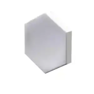 Гипсовая 3D панель HEKSA button platinum матовое покрытие E-0222