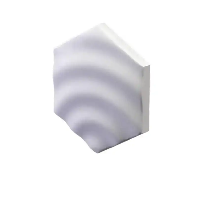 heksa_drip Гипсовая 3D панель HEKSA drip E-0009