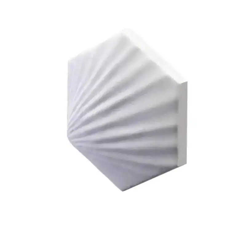 heksa_shell Гипсовая 3D панель HEKSA shell E-0011