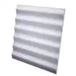 Гипсовая 3D панель HILLS platinum матовое покрытие MM-0032