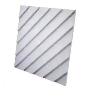Гипсовая 3D панель LAMBERT platinum матовое покрытие MM-0034