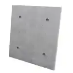 Гипсовая 3D панель LOFT ORIGINAL-BETON (HIDDEN — крепления скрытого типа) M-0065