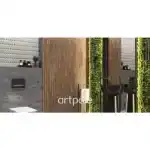 Гипсовая 3D панель PALLADA Platinum матовое покрытие MM-0062