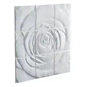 Гипсовая 3D панель Панно Rose М-0044