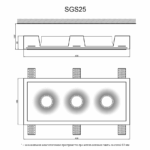 Гипсовый светильник SGS25