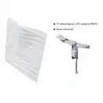 Гипсовая 3D панель SILK 2 LED (White) D-0002-3WH