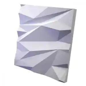 Гипсовая 3D панель STELLS 1 platinum матовое покрытие MD-0007-1