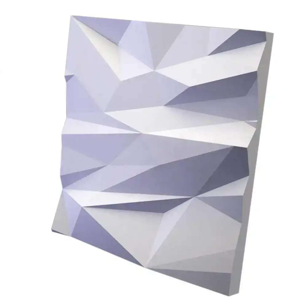 stells_2_platinum Гипсовая 3D панель STELLS 2 platinum матовое покрытие MD-0007-2