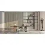 Гипсовая 3D панель VECTOR 1 platinum матовое покрытие M-0055-1-pl