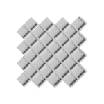 3D панель Сеть, 675х684х20мм Дикарт