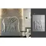B-47 ELEPHANTS Барельеф