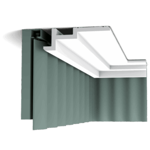 Скрытый карниз для штор C396 Steps ORAC Decor