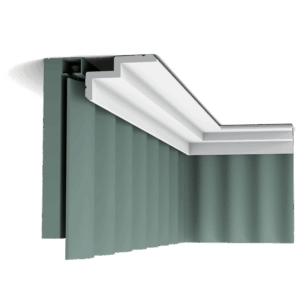 Скрытый карниз для штор C390 STEPS ORAC Decor