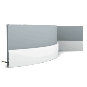 Гибкий плинтус SX163F SQUARE - Orac Decor