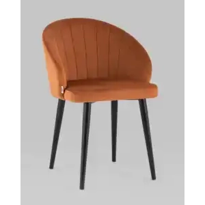 Стул с подлокотниками Брюссель велюр терракотовый УТ000035994 Stool Group (Стул груп)