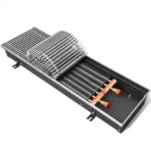 Techno Power KVZ 370-105-2300 внутрипольный конвектор с естественной конвекцией Без решетки 370х105х2300