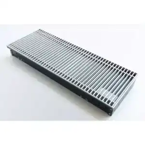 Techno Power KVZ 300-105-4800 внутрипольный конвектор с естественной конвекцией Окрашенная алюминиевая по RAL 300х105х4800