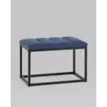Банкетка Хостен велюр синий УТ000036868 Stool Group (Стул груп)