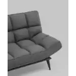 Диван Фьорд рогожка серый УТ000036928 Stool Group (Стул груп)