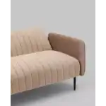 Диван прямой Дрезден велюр бежевый УТ000035921 Stool Group (Стул груп)