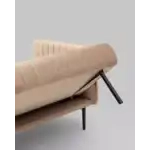 Диван прямой Дрезден велюр бежевый УТ000035921 Stool Group (Стул груп)