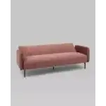 Диван прямой Дрезден велюр пыльно-розовый УТ000035920 Stool Group (Стул груп)