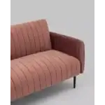 Диван прямой Дрезден велюр пыльно-розовый УТ000035920 Stool Group (Стул груп)