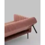 Диван прямой Дрезден велюр пыльно-розовый УТ000035920 Stool Group (Стул груп)