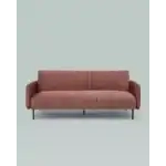 Диван прямой Дрезден велюр пыльно-розовый УТ000035920 Stool Group (Стул груп)