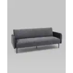 Диван прямой Дрезден велюр серый УТ000035918 Stool Group (Стул груп)