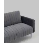 Диван прямой Дрезден велюр серый УТ000035918 Stool Group (Стул груп)