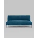 Диван прямой Дрезден велюр синий УТ000035919 Stool Group (Стул груп)