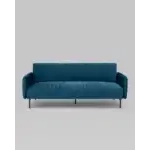 Диван прямой Дрезден велюр синий УТ000035919 Stool Group (Стул груп)
