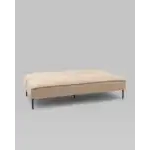 Диван прямой Кассель велюр бежевый УТ000035885 Stool Group (Стул груп)