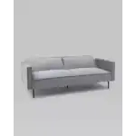 Диван прямой Кассель велюр серый УТ000035882 Stool Group (Стул груп)