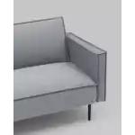 Диван прямой Кассель велюр серый УТ000035882 Stool Group (Стул груп)