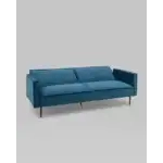 Диван прямой Кассель велюр синий УТ000035884 Stool Group (Стул груп)