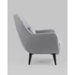 Кресло Карл велюр серый УТ000036310 Stool Group (Стул груп)