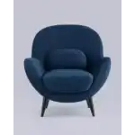Кресло Карл велюр темно-синий УТ000036311 Stool Group (Стул груп)