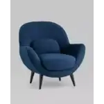 Кресло Карл велюр темно-синий УТ000036311 Stool Group (Стул груп)
