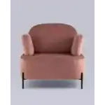 Кресло Кэнди с подлокотниками велюр пыльно-розовый УТ000035880 Stool Group (Стул груп)